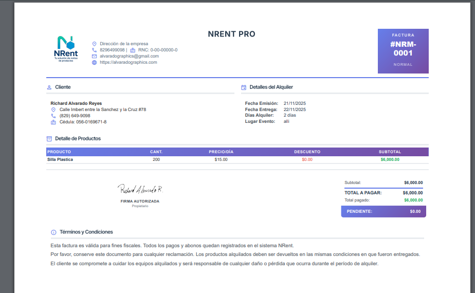 NRent Pro